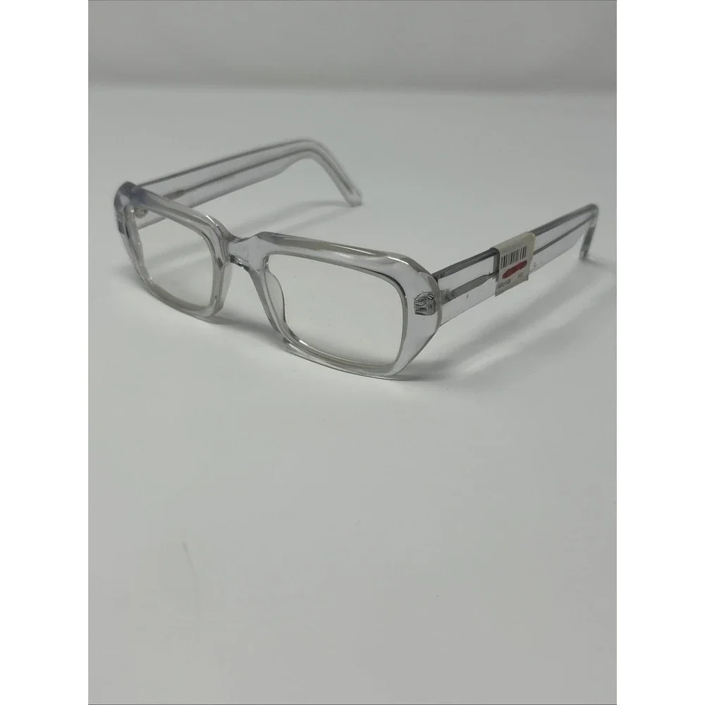 NWT Norman Childs VINTAGE 4 CLEAR Eyeglass 48-21-140 Unisex Kid Frames